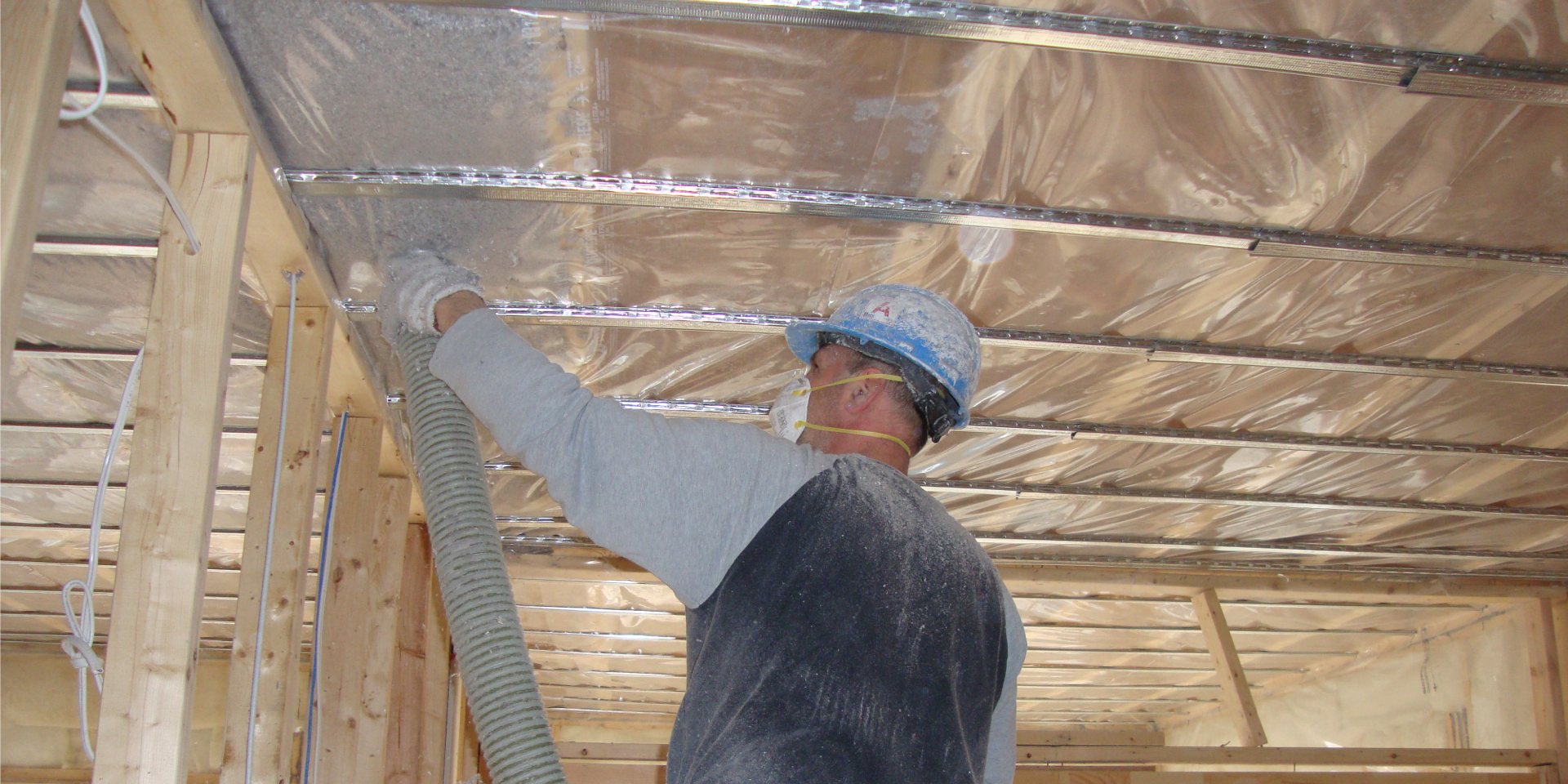 Isolation résidentielle soufflé