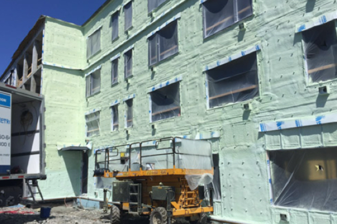 Isolation giclée | Isolation commerciale